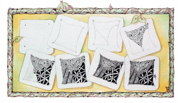 The Eight Steps of the Zentangle Method