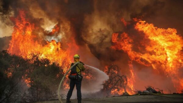 LA fires latest: At least 16 dead; looters dress as firefighters; civilian drone ‘rips hole in emergency plane’